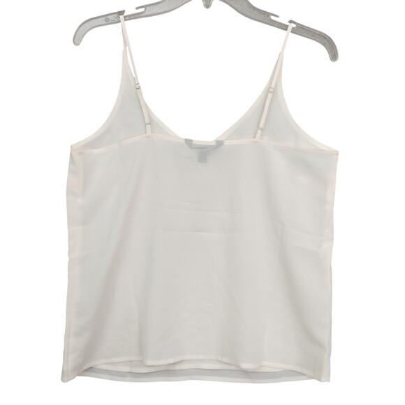Banana Republic Factory Blouse Snow Day White SIze Small Adjustable Straps NWT - Picture 4 of 8